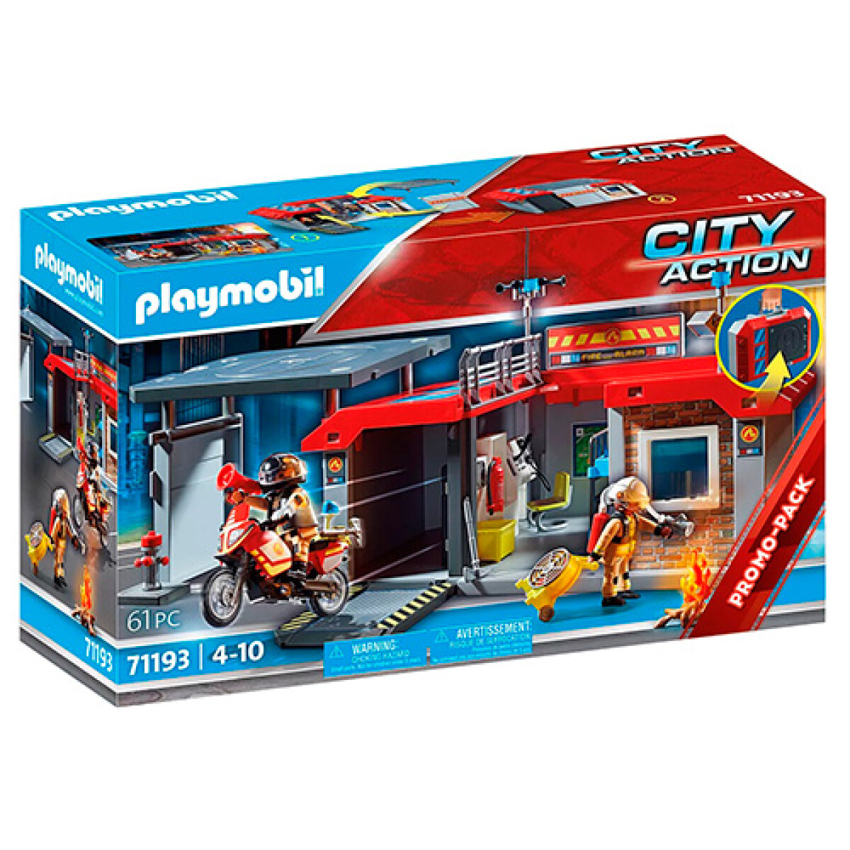 Juego Playmobil Parque de Bomberos - 001 
