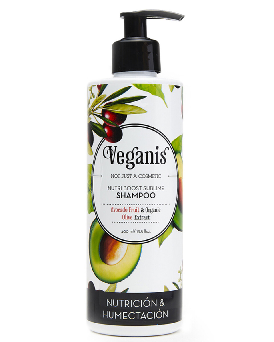 Shampoo Veganis Nutri Boost Sublime con palta y oliva 400ml 