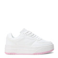 Championes de Mujer Umbro Milo High Blanco - Rosado