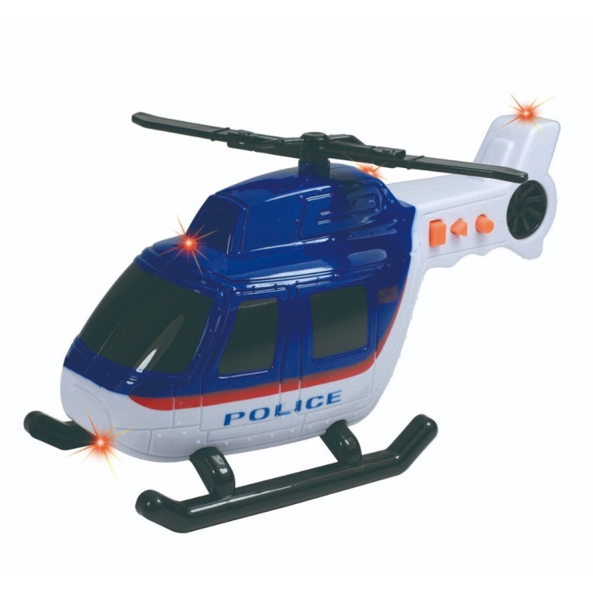 Vehículo Helicóptero 550 Con Luz Y Sonido Varios Colores Ub 