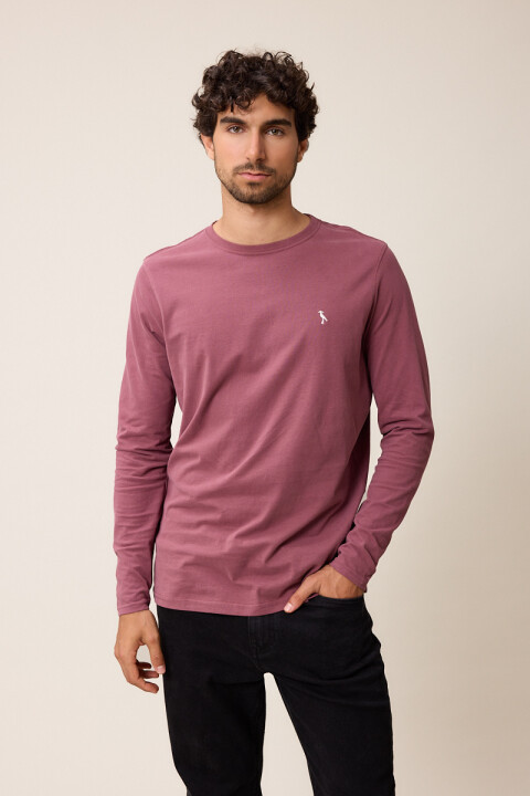 T-SHIRT M/L LEOZ POLANCO Uva