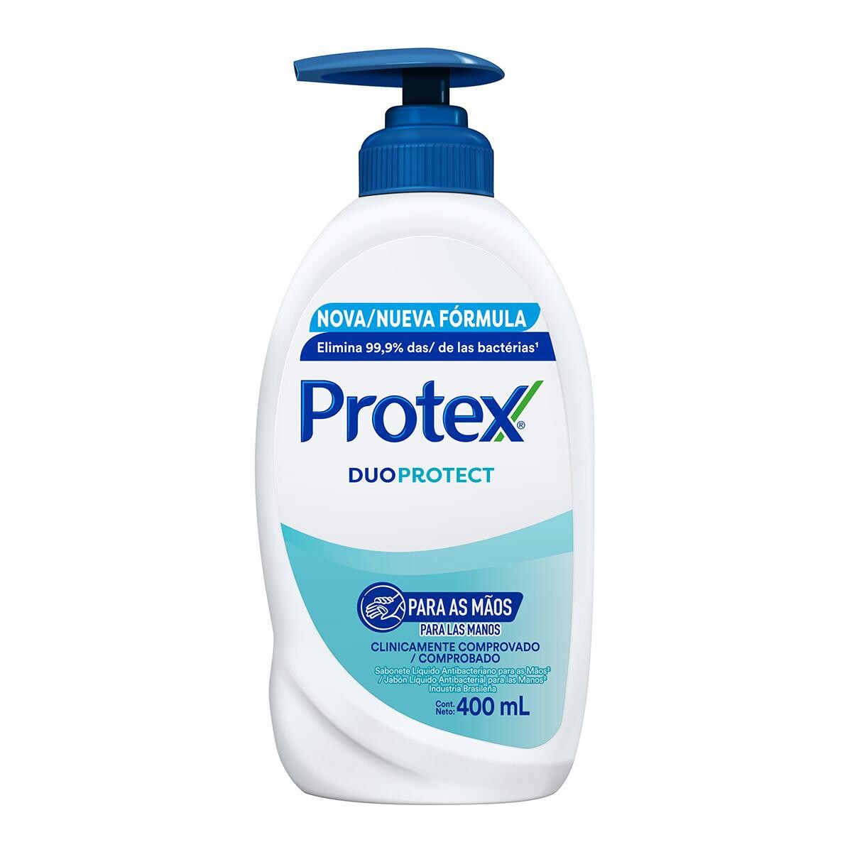 Jabón Líquido Duo Protect Protex 400 Ml. 