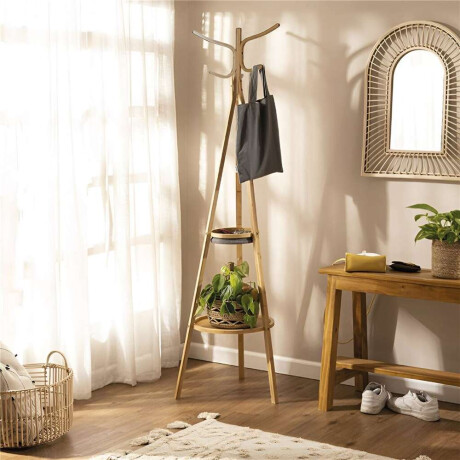 Perchero Bambu 35X41X169Cms