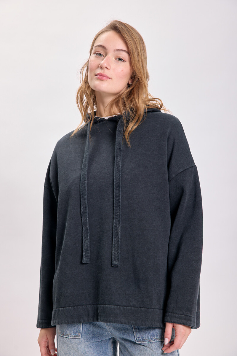 Canguro deportivo oversize - Gris 