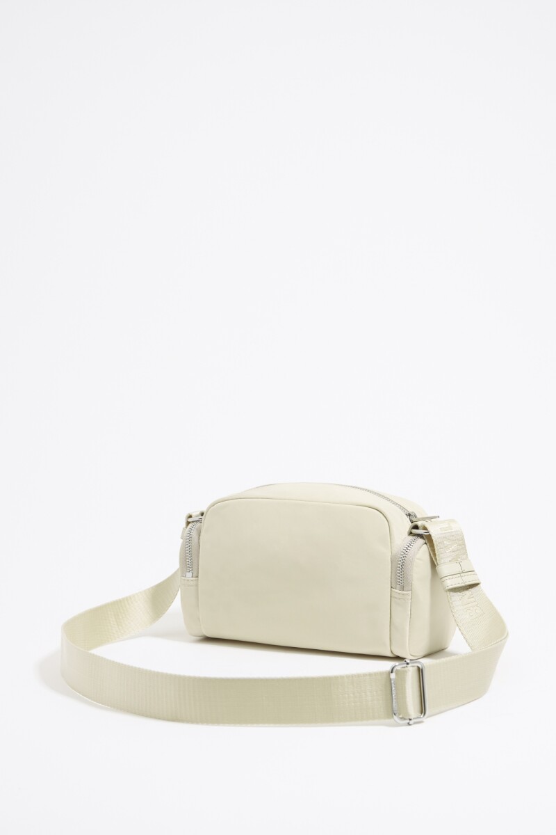 BOLSO BANDOLERA PEQUEÑO NYLON Blanco