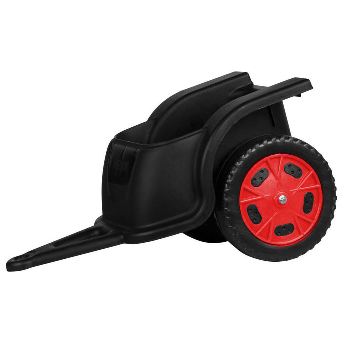 Trailer para triciclo buggy infantil Big Jim - Gris/Rojo 