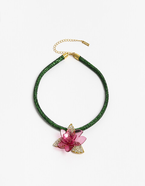 Collares Cortos Color Collares Cortos, Dia De La Primavera - Combinacion Multicolor