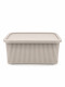 CAJA ORGANIZADORA C/ TAPA BEIGE