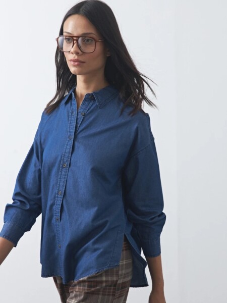 CAMISA D.CASSIN OPALITA INDIGO