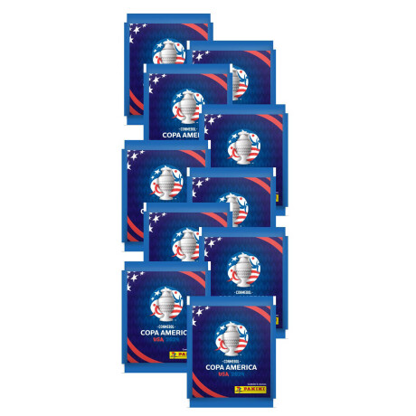 Caja De 50 Sobres Figuritas Panini Copa América 2024 Caja De 50 Sobres Figuritas Panini Copa América 2024