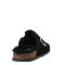 Zuecos de Mujer Miss Carol Lucero Con Interior Peludo Negro