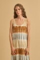 VESTIDO ROBEO Camel