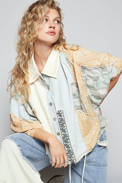 CAMISA Celeste