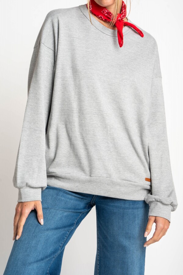 Sweater Gris Melange