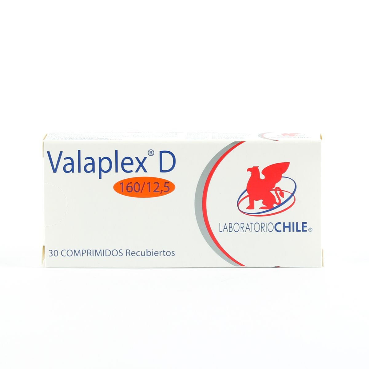 VALAPLEX D 160 / 12,5 MG. CJ X 30 COMP. 