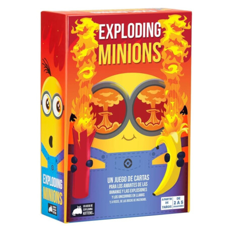 Juego De Mesa Exploding Kittens Exploding Minions +7 001