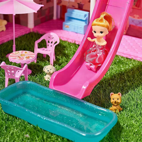 Casa Muñecas Juguete Dream House Armable Compl 364p Casa Muñecas Juguete Dream House Armable Compl 364p