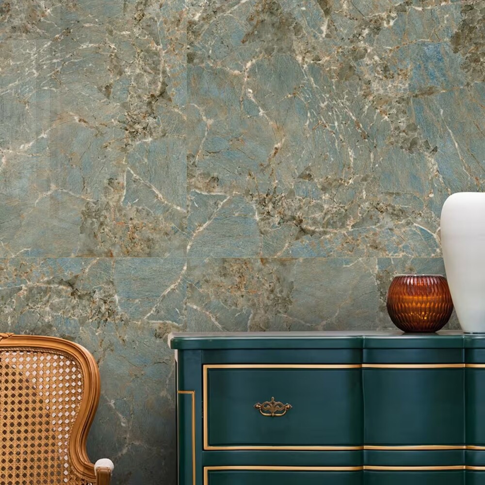 Porcelanato Amazonita 80.5x140 cm Brillante y Rectificado Porcelanato Amazonita 80.5x140 Cm Brillante Y Rectificado