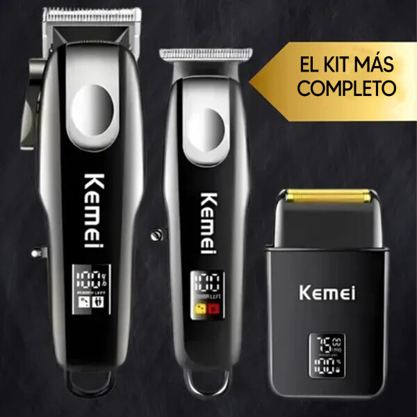 Set Cortapelo/barba/rasuradora Kemei Km8531 SET CORTA PELO/BARBA/RASURA KEMEI KM8531