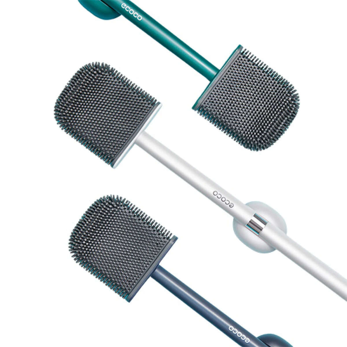 Escobilla para Inodoro de Pared Ecoco azul 