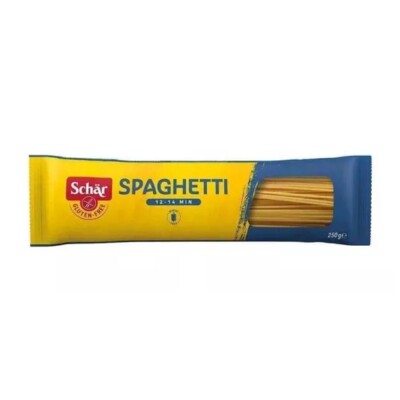 Fideos Spaghetti Sin Gluten Schar 250g Pasta Schar Spaguetti 250g