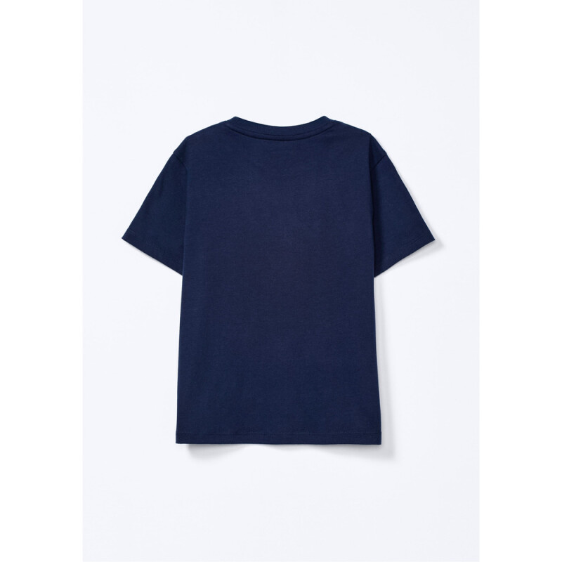 CAMISETA MM MASC AZUL ESCURO