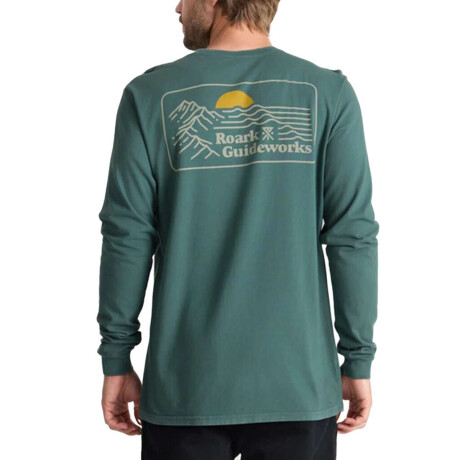 Remera Roark Earth & Sea Verde