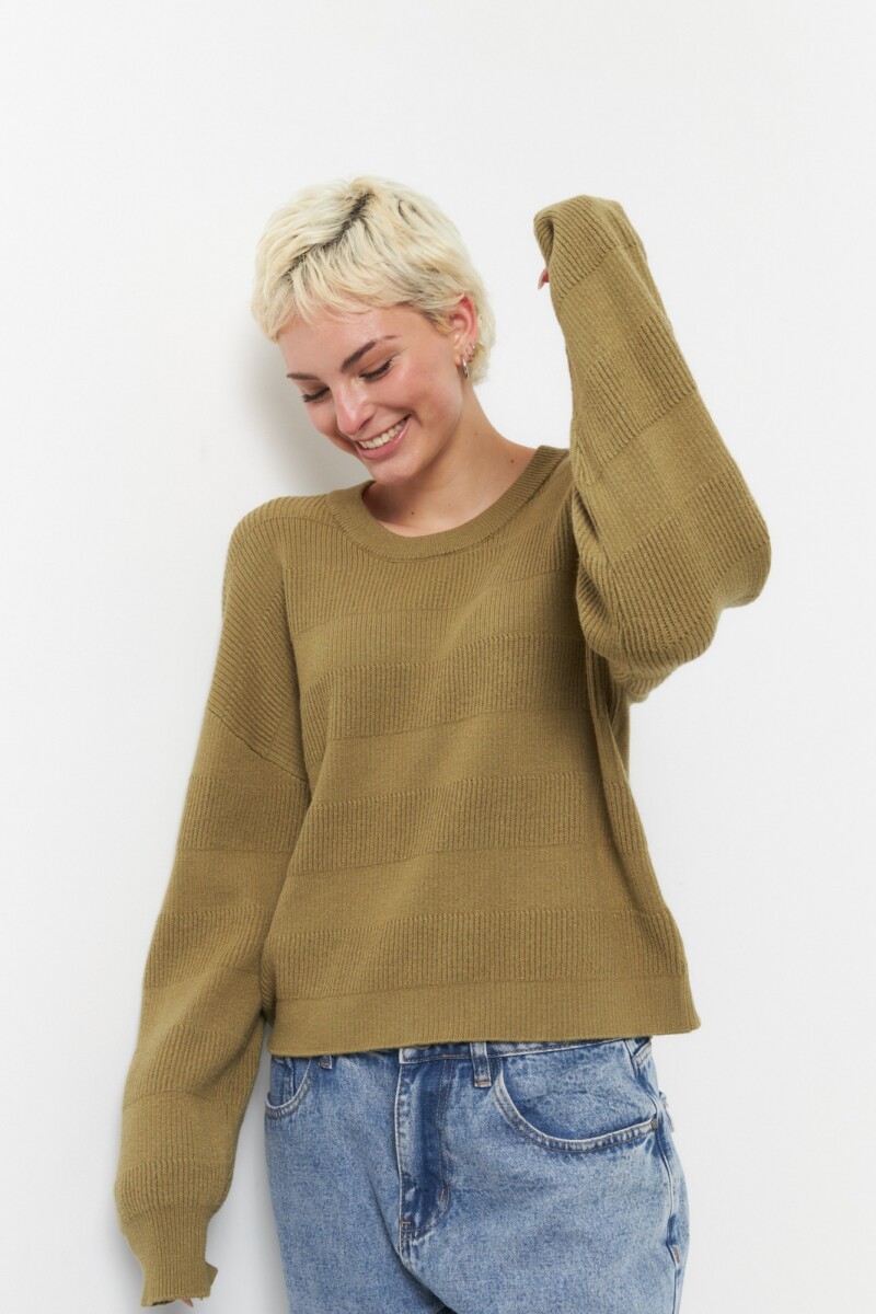 SWEATER SINNEAD Verde Seco