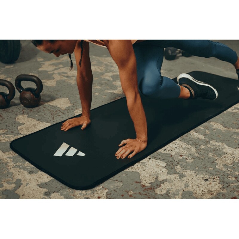 Colchoneta Mat 10Mm Adidas Negro