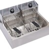 Freidora Eléctrica 2 Cubos de 5,5 Lts + 2 Can Perpetua Freidora Eléctrica 2 Cubos de 5,5 Lts + 2 Can Perpetua