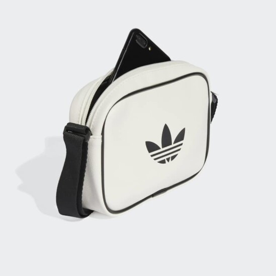 Bolso Adidas Mini Airliner Adicolor Classic Blanco