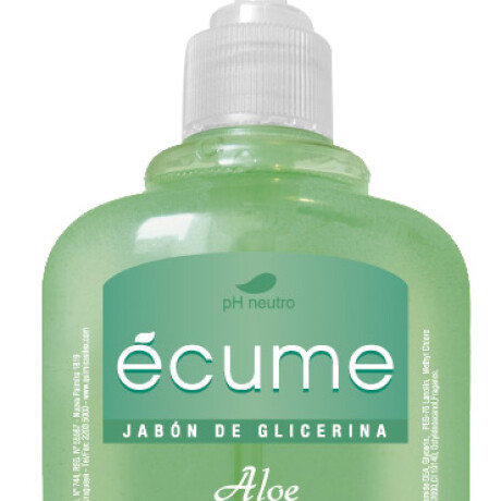 JABON DE GLICERINA ALOE ECUME 340 ML JABON DE GLICERINA ALOE ECUME 340 ML