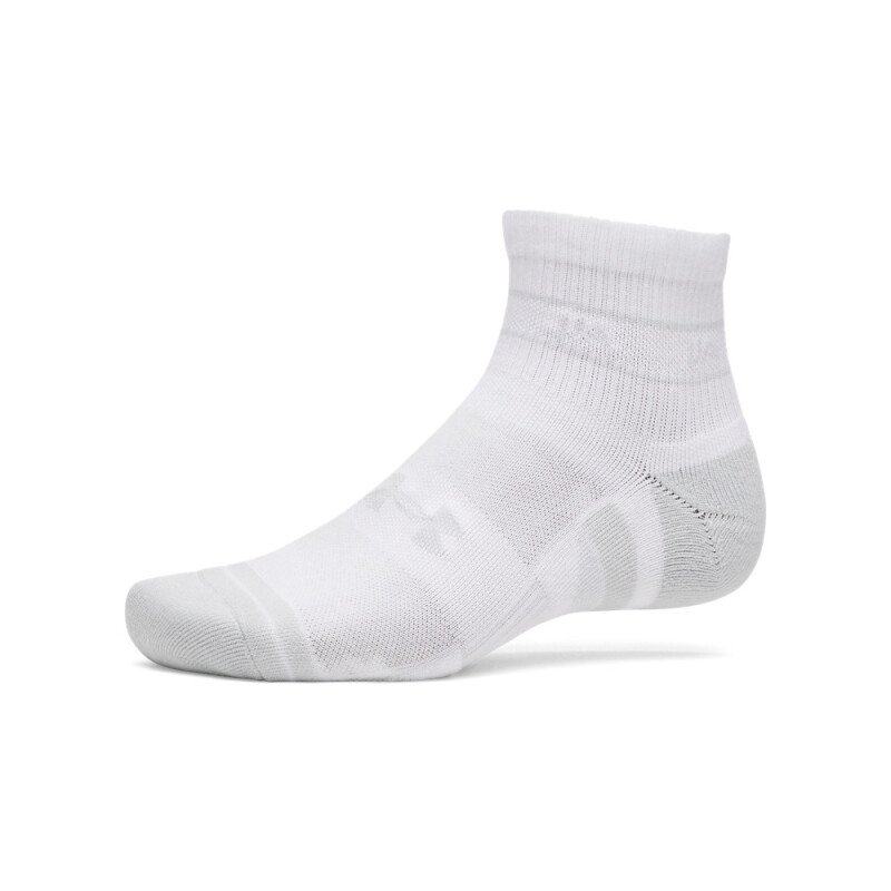 UA Perf Tech Nvlty 3pk Qtr-WHT WHT-107