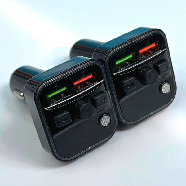 Transmisor Fm Receptor Para Auto USB RGB Bluetooth Cargador Transmisor Fm Receptor Para Auto USB RGB Bluetooth Cargador