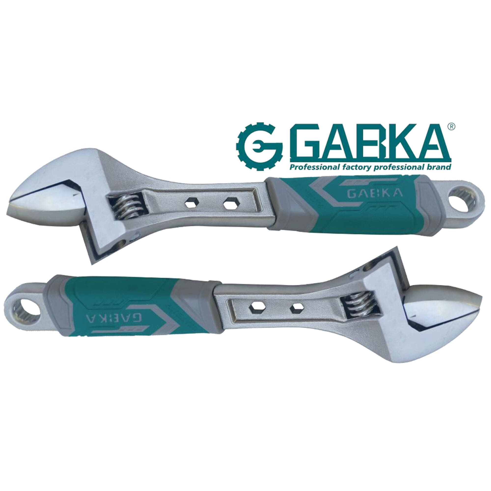 JGO ALICATES GABKA + LLAVE FRANCESA 5 PZAS GA-58043.- — Magnum