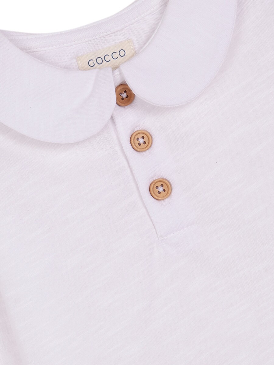 Camiseta Manga Lar Blanco Optico