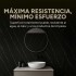 Placa PVC Símil Mármol 2,44x1,22m 3mm Resistente Agua Calor Diseño Mármol Negro