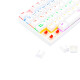Teclado Gamer Redragon Kumara Rainbow White Switch Red Teclado Gamer Redragon Kumara Rainbow White Switch Red