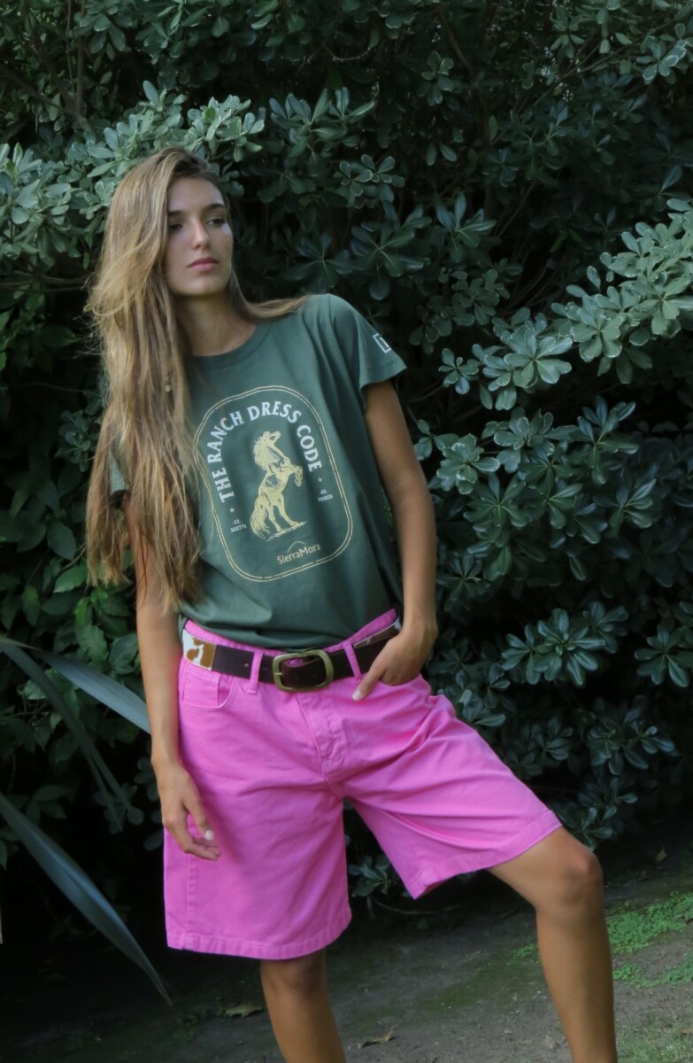 Colorful Bermuda - Fucsia 