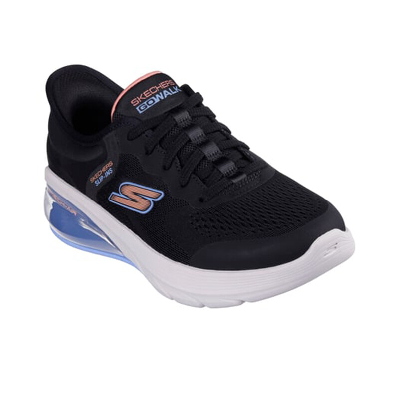 Championes Slip-Ins: Go Walk Air 3.0 Negro