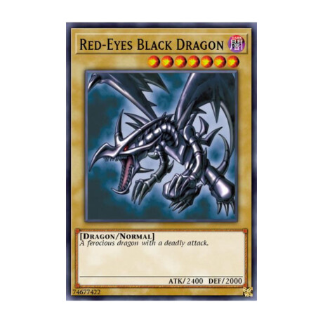 Red - Eyes Black Dragon - Yu-Gi-Oh! - 2317 Red - Eyes Black Dragon - Yu-Gi-Oh! - 2317