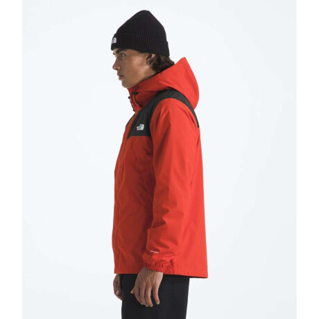 Campera Impermeable Antora hombre Lava Red/tnf Black