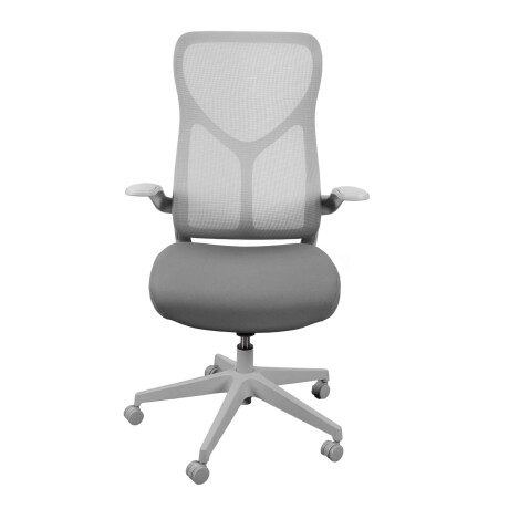 SILLA DE OFICINA MALLA-Y-METAL GRIS 3699F