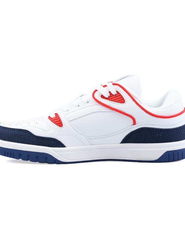 Championes Shoots Umbro Hombre Blanco, Azul Marino, Rojo