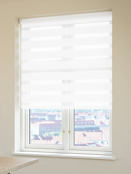 Estor doble FEMRIS 45x180cm blanco Estor doble FEMRIS 45x180cm blanco