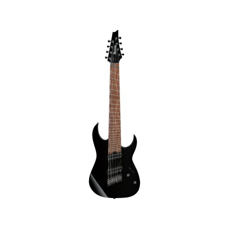 Guitarra Electrica Ibanez Rgms8-bk Negro 8st Guitarra Electrica Ibanez Rgms8-bk Negro 8st
