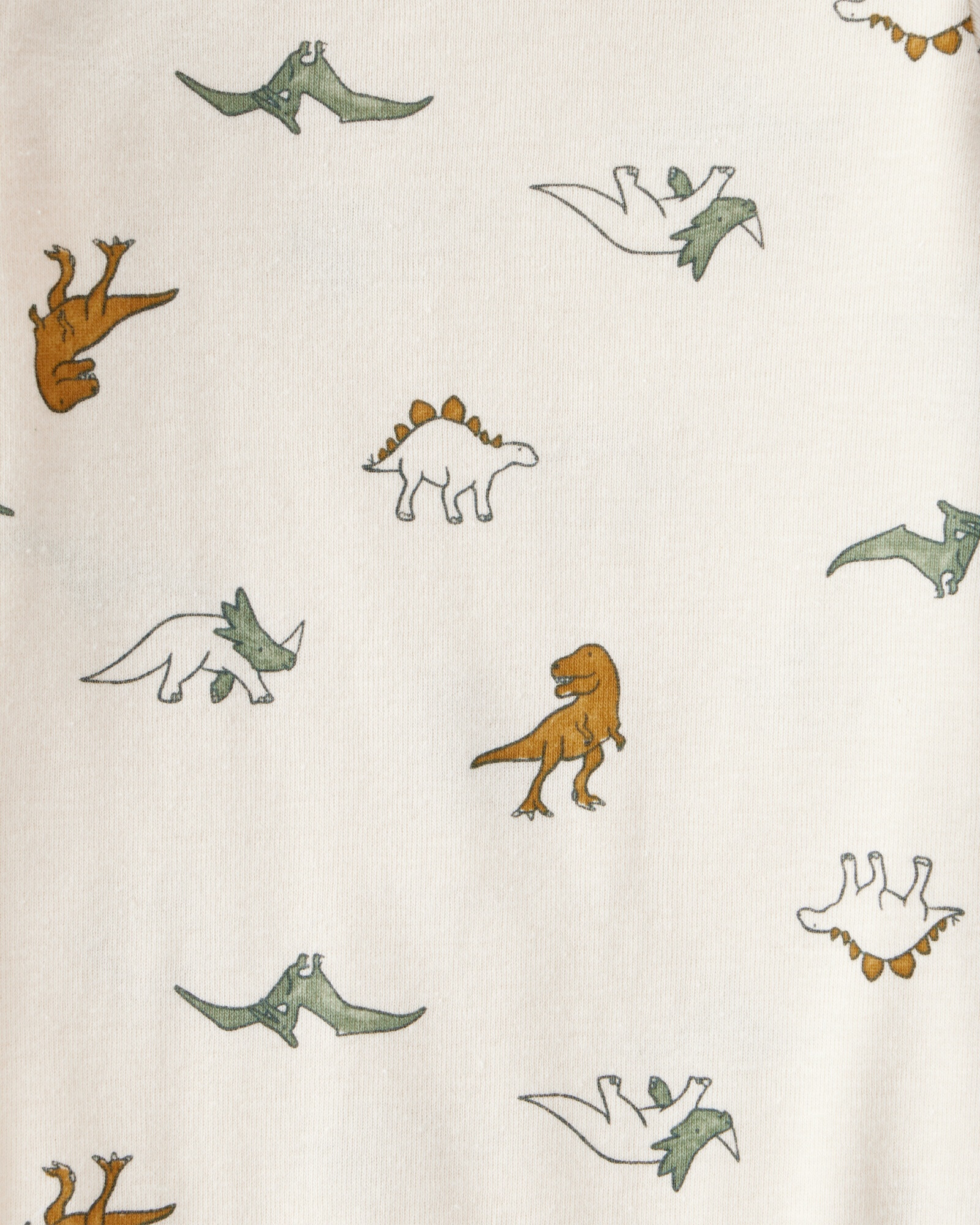 Pack cuatro bodies de algodón, diseño dinos Pack cuatro bodies de algodón, diseño dinos