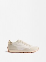Zapatillas Combinadas De Nylon blanco