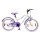 Bicicleta Baccio Mystic rodado 20 Blanco/Violeta