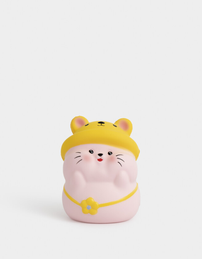 Lúdico Squeeze Squishy Gatito Con Sombrero - Combinacion Bicolor